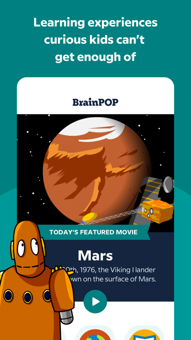 BrainPOP App Store screenshot